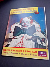 1947 USA program RINGLING BROS