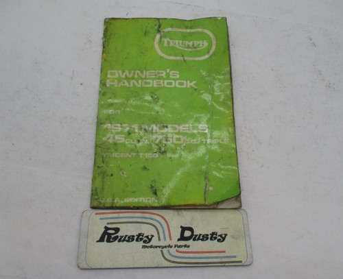 Original triumph 1971 trident - original,