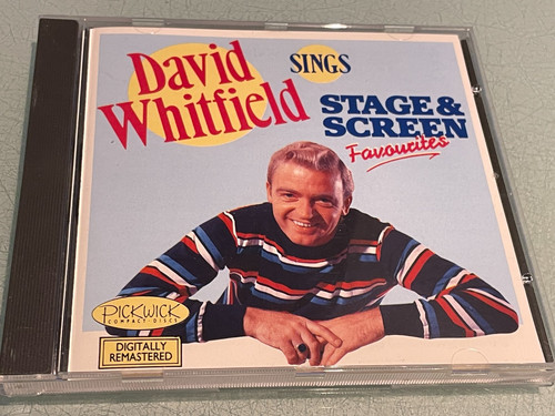 David whitfield sings stage - david,