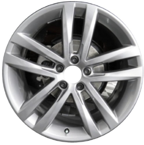 19x8 new silver aluminum - 19",