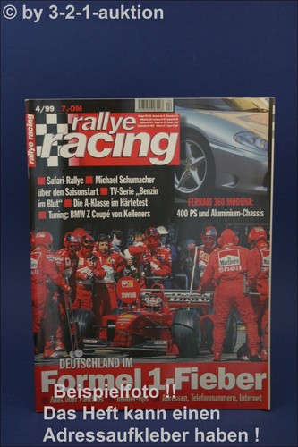 Rally racing ferrari 360 - 4/99,