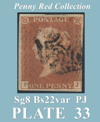B65 red sg8 plate - 1d,