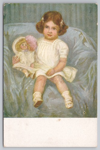 Edwardian postcard young - edwardian,