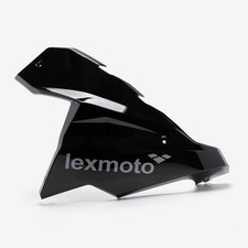 Motorcycle Lower Right Side Panel Black Screw-on Easy Installation Painted COVER