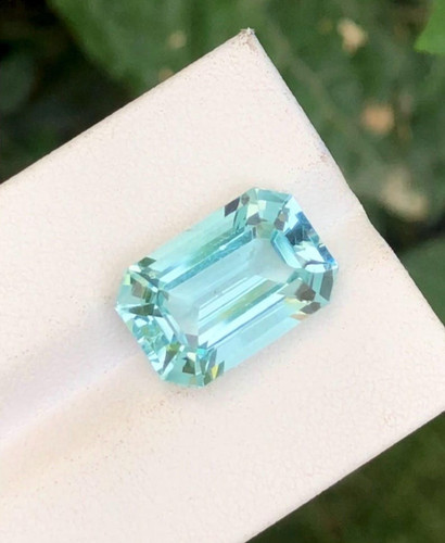 Natural aquamarine loose - aquamarine, gem