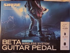 Shure Beta GLXD6 Digital Wireless System Guitar Pedal - Good Condition