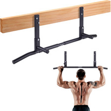 Joist Mount Pull up Bar, Ceiling Mounted Chin up Bar for Home Gym, Crossfit, Bea