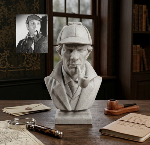 Sherlock holmes bust - holmes,
