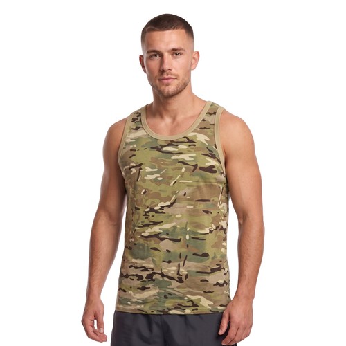 Multi camo army vest military - multi,