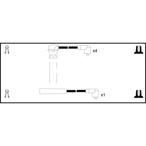 Leads ignition cables kit - ignition,