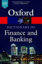 A Dictionary of Finance and Banking (Oxford Quick Reference), , Market House Boo