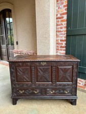 Antique English Trunk Coffer
