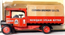 LLEDO STEAM TRUCK * VINTAGE - NEWQUAY STEAM BITTER + 1986 BOX - GOOD  CONDITION