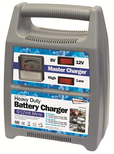 12v 8amp heavy - 6v, duty