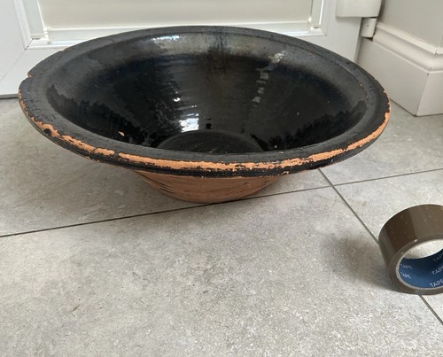 Antique stoneware crock for - stoneware,