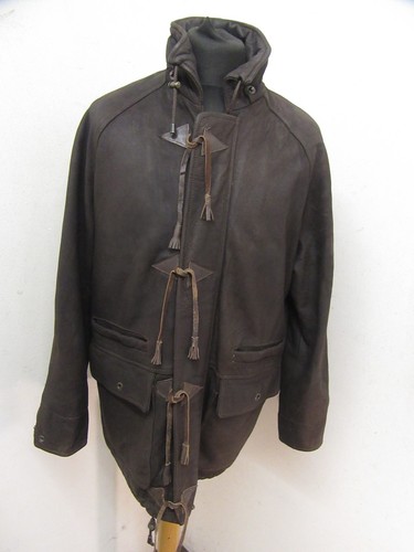 Vintage oakwood leather - oakwood, coat
