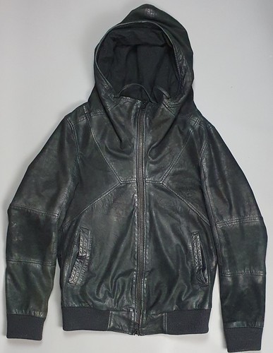Allsaints leather jacket mens - allsaints,
