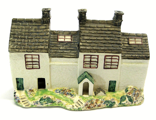 Leeds pottery pastille - pastille, burner