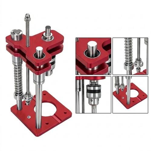 Aluminum vertical drill - vertical, stand