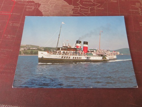 Postcard the paddle - paddle, steamer
