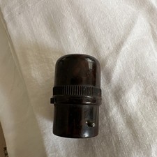 Vintage Brown Bakelite Light
