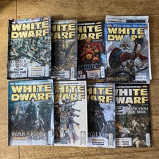 White Dwarf Warhammer Magazine Bundle 8 Issues 2009 Set Games Workshop w/ #300