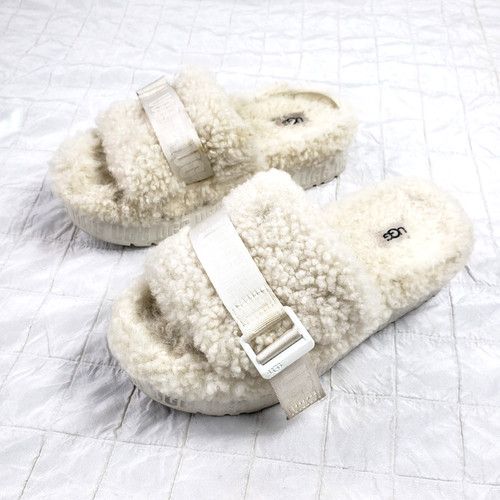Ugg fluffita cream - cream, sheepskin