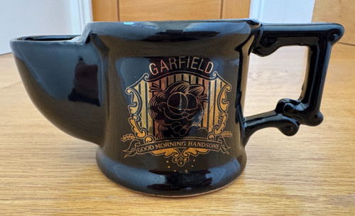 Vintage garfield shaving mug - vintage,