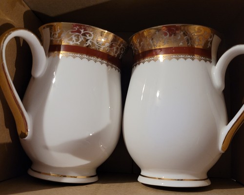 Data mug bone china vintage - data,