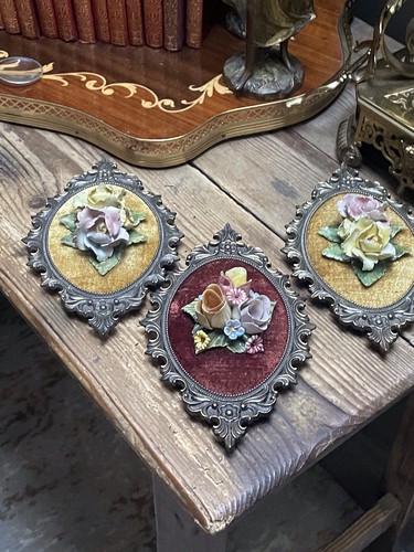 Capodimonte porcelain flowers - capodimonte,