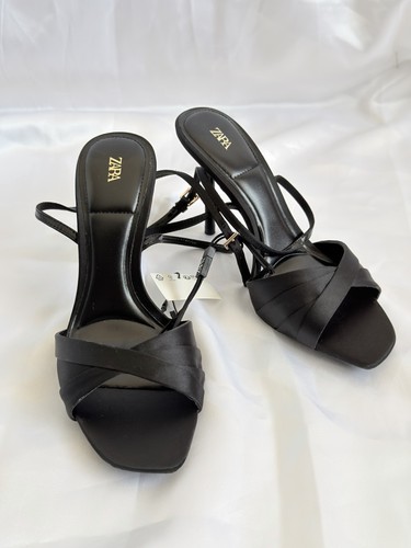 Zara black satin finish - black,