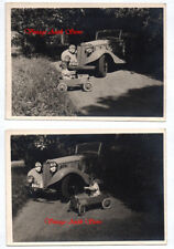 2 x Photograph Automobile