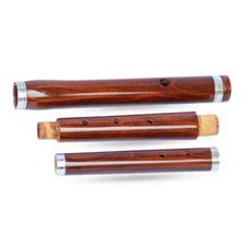 TC Wooden Musical 3 Parts Irish Professional Tunable D Flute with Hard Case
