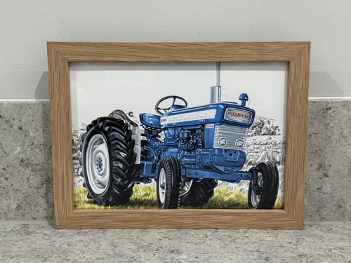 Framed print artwork ford - framed,