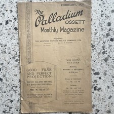 1929 Cinema Programme. The