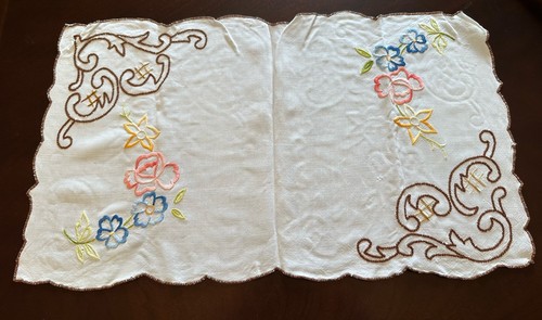 Vintage handmade embroidered - handmade,