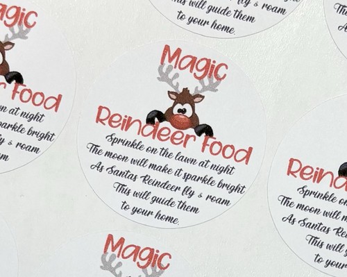 Magic reindeer food - reindeer,