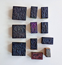 11 Vintage Printing Blocks