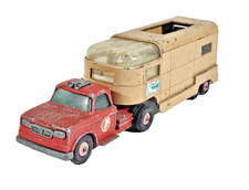 Matchbox King Size K18 Dodge Tractor Articulated Horse Van Ascot Stables Unboxed