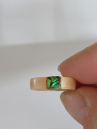 Handcrafted bentwood ring - handcrafted,
