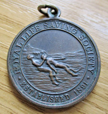 LIFE SAVING SOCIETY MEDAL 1934 TO J Craig 32mm 18grams