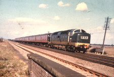 35mm Slide By Colour Rail DE1571 English Electric Class 55 Deltic D9003 Meld