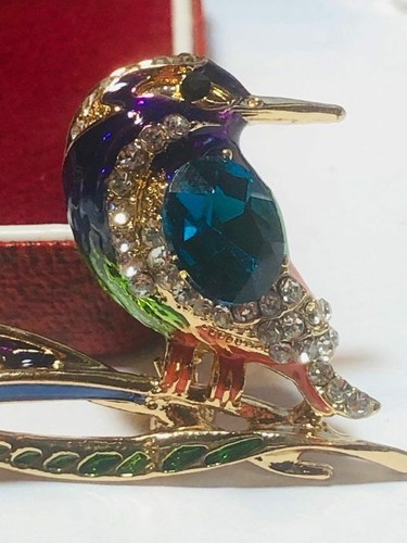 Vintage style crystal enamel - style,
