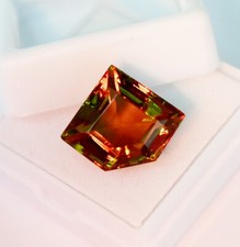 8 CT Color Changing Natural Alexandrite Certified Fancy Cut Loose Gemstone