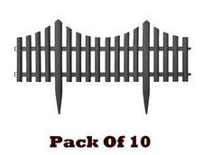 Lawn Border Edge Fence Pack of