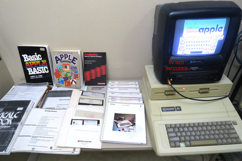 Apple iie vintage personal - apple,