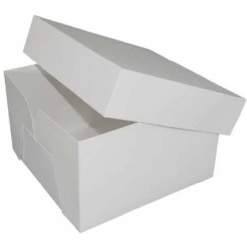 White cake boxes - boxes, 10"x