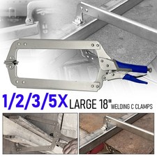 1/2/5x Adjustable C Clamp