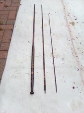 VINTAGE ANTIQUE Fishing Tackle 3 piece 11'6"bambo rod with bag