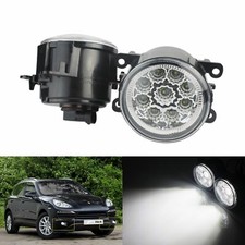 2x 9 LED Front Fog Light DRL